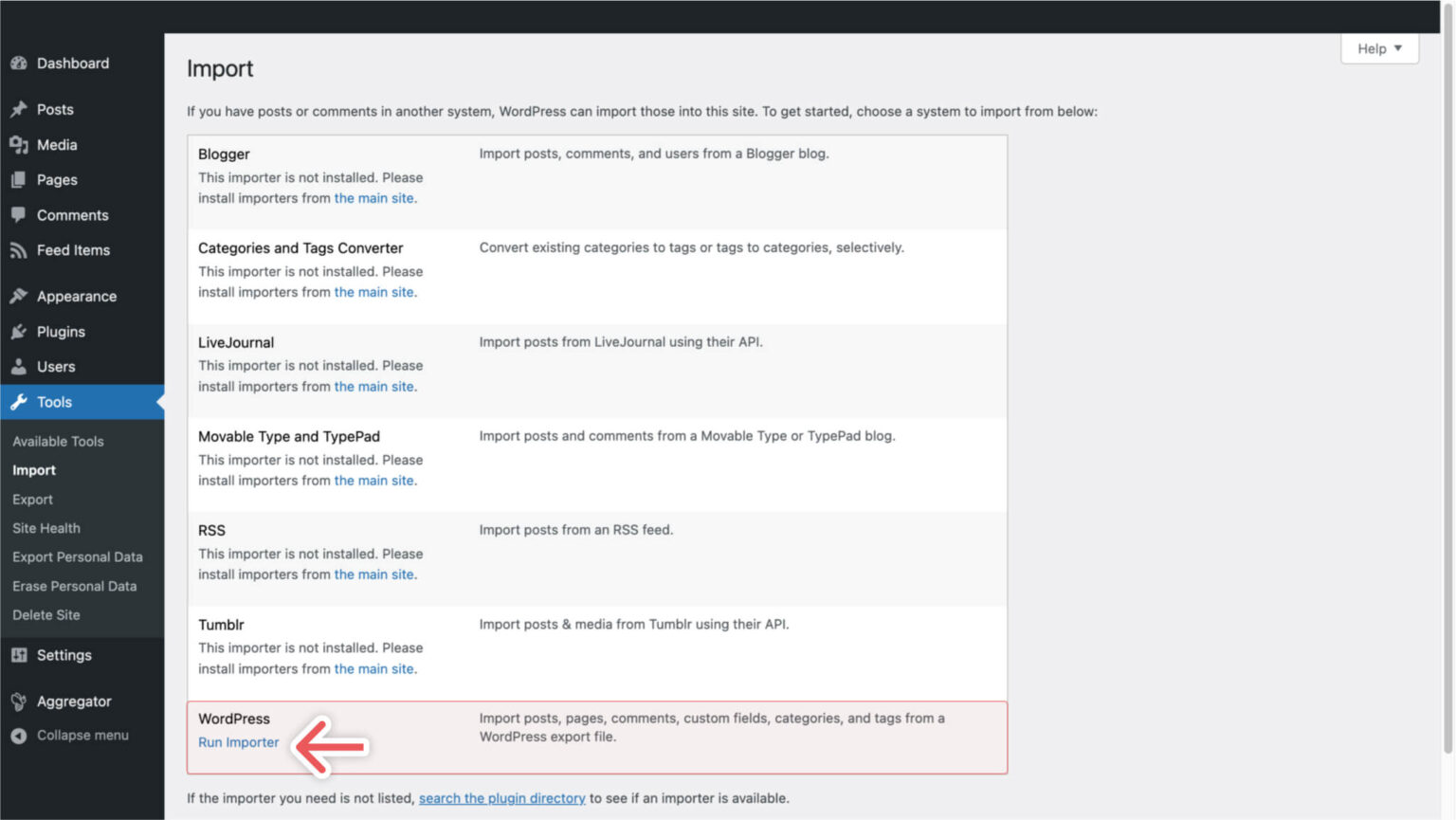 Import/Export Feed Sources - WP RSS Aggregator