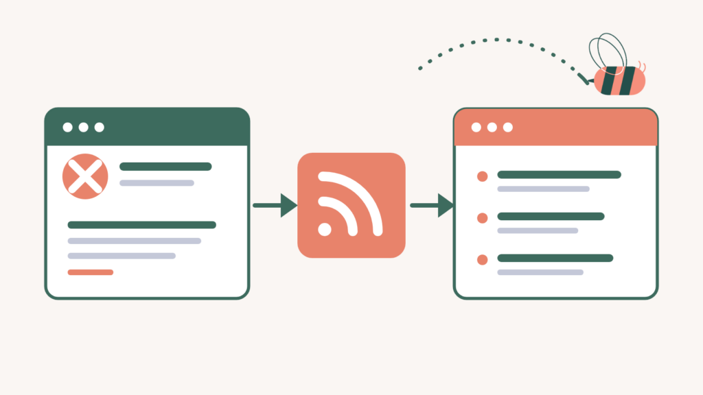 A public X account becoming an RSS feed and a readable list in WordPress
